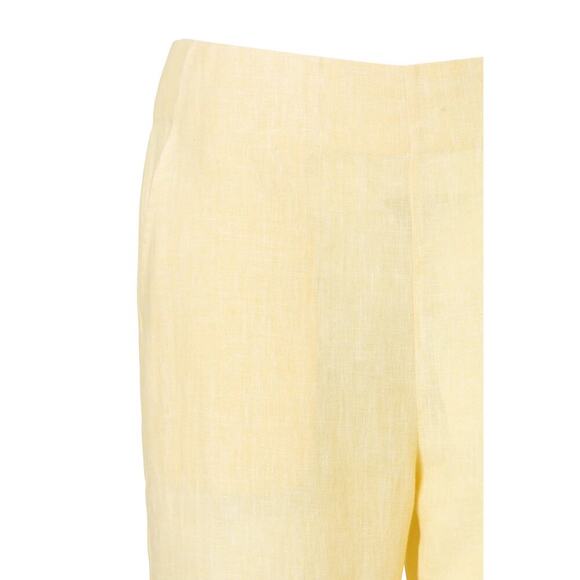 Alix of Bohemia Charlie Butter Linen Pant Yellow Size Small NEW - Picture 5 of 11